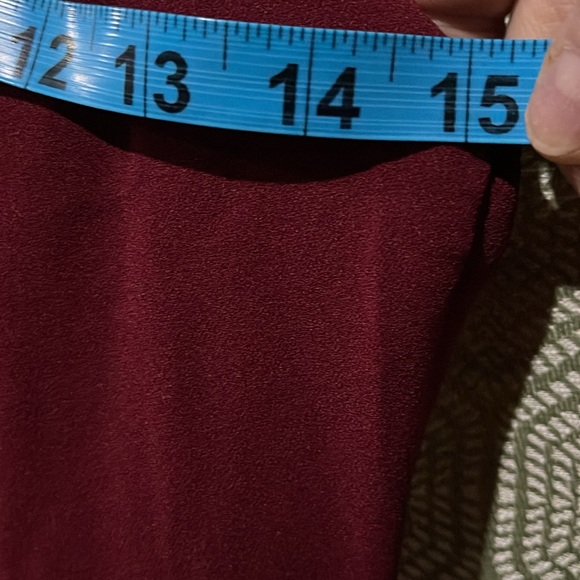 Lulus size small spaghetti strap maroon dress NWT - Picture 8 of 9